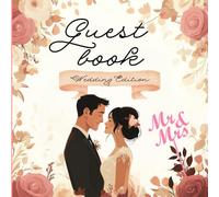 Guest Book Matrimonio: Libro degli ospiti matrimonio. Idea regalo per gli sposi. Album fotografico , pagine per dediche invitati , polaroid.
