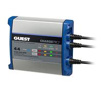 Guest Cargador de batería Integrado Guest 2707A 8A/12V, 2 Bancos, Entrada de 120 V