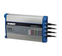 Guest Cargador de batería Integrado Guest 2713A 15A/12V; 3 Bancos; Entrada de 120 V