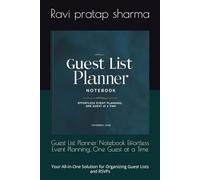 Guest List Planner Notebook Effortless Event Planning: Your All-in-One Solution for Organizing Guest Lists and RSVPs