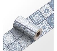 Guest Ruyunlai Cenefa Adhesiva con baldosas mandala florales 10x240cm Y159