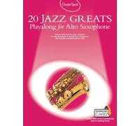Guest Spot: 20 grandes del jazz playalong para saxofón alto – Libro + descarga de audio