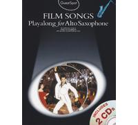 Guest spot: film songs playalong for alto saxophone (book and 2 cds) +cd