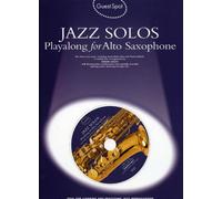 Guest spot: jazz solos playalong for alto saxophone +cd
