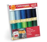 Gütermann creativ Set hilo de coser con 10 bobinas de Coselotodo de 100 m en colores diferentes