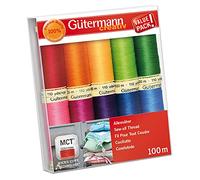 Gutermann - Juego de hilos (2 x 10 x 11,5 cm), multicolor