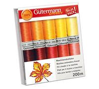 Gutermann Hilo Conjunto, Rayón, Sunrise, 10 bobinas, 2000