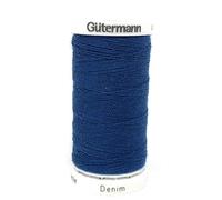 Gütermann Denim Hilo de coser de poliéster, 100 m por bobina, azul medio