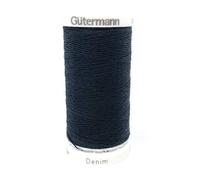 Gütermann Denim Hilo de coser de poliéster para tela vaquera, 100 m por bobina, azul marino