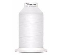 Gütermann G715263-800 Hilo de coser, poliéster, 800 blanco, 1000 m