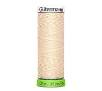 Gütermann G723860-005 - Hilo de coser, poliéster, color crudo, 100 m