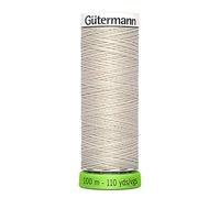 Gütermann G723860-299 - Hilo de coser, poliéster, 299, beige/marrón, 100 m