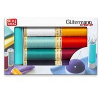 Gütermann Hilo Conjunto con Aguja Tornado, Polyester, Multicolor, 100m, 100