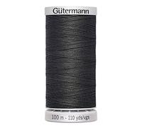 Gütermann Hilo de coser extrafuerte, poliéster, 100 m, universal, resistente a los rayos UV, color gris oscuro