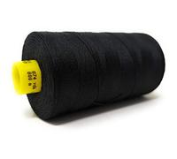 Gütermann Hilo de coser Mara 80, de poliéster, 800 metros, resistente a los rayos UV, resistente a la rotura (negro, 1)