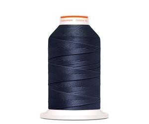 Gütermann Hilo de coser Outdoor 40, resistente a los rayos UV, longitud 400 m, azul, poliéster, algodón