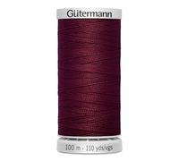 Gütermann Hilo M782 Extra Fuerte Hilo de Coser Poliéster 100m Hilo para Máquina de Coser para Todas las Costuras Muy Tensas (369 rojo vino)
