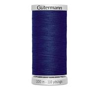 Gütermann Hilo M782 Extra Fuerte Hilo de Coser Poliéster 100m Hilo para Máquina de Coser para todas las costuras de alta resistencia (azul marino)