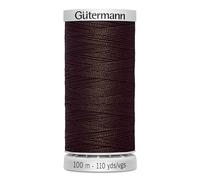 Gütermann Hilo M782 Extra Fuerte Hilo de Coser Poliéster 100m Hilo para Máquina de Coser para Todas las Costuras Muy Tensas (marrón oscuro 696)