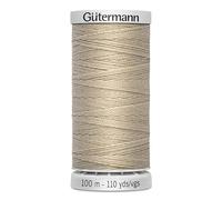 Gütermann Hilo M782 Extra Fuerte Hilo de Coser Poliéster 100m Hilo para Máquina de Coser para todas las costuras muy solicitadas (beige 722)