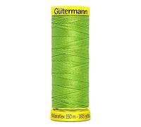 Gütermann Hilo Maraflex 150 m, color verde lima, lime green, Talla única