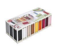 Gütermann Hilos de almacenamiento, surtidos, caja de 27 carretes