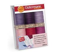 Gütermann Juego de Hilos, Cotton, Surtido 3, 34, 200