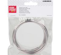 Gütermann/KnorrPrandell 6464009 - Plata de Alambre de Aluminio de 2 mm Ø, 4 m/s Bolsas [Importado de Alemania]