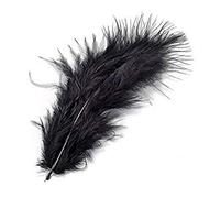 Gütermann / KnorrPrandell 6619614 - Pluma de marabú (15 Unidades, 10 cm), Color Negro