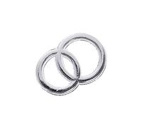 Gütermann/KnorrPrandell 8306214 - Un par de Anillos de Bodas de Plata de 32 mm [Importado de Alemania]