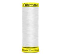 Guetermann Maraflex Hilo 150 m, Blanco, Poliéster, Talla Única