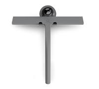 Gütewerk Rascador de Ducha, de Silicona, para baño, mampara de Ducha y Ventana, Accesorio de baño, 23 cm, con Soporte sin taladrar