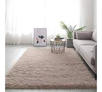 GueTTO Alfombra Shaggy mullida Lavable a máquina, Alfombra Confortable Pelo Largo, decoración contemporánea para dormitorios, Salones y Habitaciones Adolescentes,Camel a,200 * 300cm