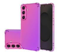 Gufuwo Funda para Galaxy S25 FE / para Samsung S25FE 5G SM-S731B Lindas fundas para niñas, degradado, delgada, antiarañazos, suave TPU a prueba de golpes, funda protectora para Samsung Galaxy S25 FE