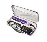 Guganas Funda de viaje rígida compatible con plancha de pelo Dyson Airstrait, bolsa de transporte y almacenamiento para Airstrait HT01., Morado