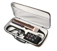 Guganas Funda rígida compatible con la plancha de pelo Dyson Airstrait, bolsa de transporte para Airstrait HT01 (marrón)