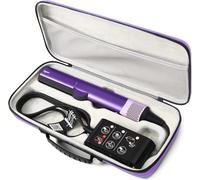 Guganas Funda rígida de viaje compatible con la plancha Dyson Airstrait, bolsa de almacenamiento para Airstrait HT01 (morado)