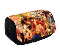 Gugatad Estuche, Estuche para Niños, Estuche Animado, Estuche De Gran Capacidad con Doble Cremallera, Estuche Portátil, Estuche, Regalo para Niñas Y Niños