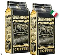GUGGENHEIMER COFFEE Supreme Café Molido Arabica y Robusta (500 g) - Café Molido Natural para Cafetera y Cafeteras de Espresso - 2 x 250 g