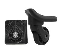 GUGULUZA 1 par Reemplazo Equipaje Rueda Reparación Maleta Viaje Piezas Ruedas Schwarz GW149