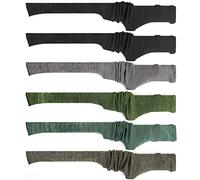 GUGULUZA 6 medias para armas largas, de silicona, con tratamiento de aceite, 132 cm