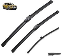 GuGuoZZ Juego de escobillas limpiaparabrisas para BMW X2 F39 2018-2022 Parabrisas De Coche Escobillas Limpiaparabrisas Cepillo de Lluvia