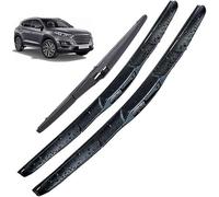 GuGuoZZ Juego de escobillas limpiaparabrisas para Hyundai Tucson TL 2016-2020 Parabrisas De Coche Escobillas Limpiaparabrisas Cepillo de Lluvia
