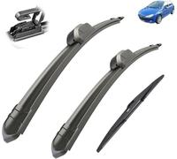 GuGuoZZ Juego de escobillas limpiaparabrisas para Peugeot 206 SW 2002-2006 Parabrisas De Coche Escobillas Limpiaparabrisas Cepillo de Lluvia