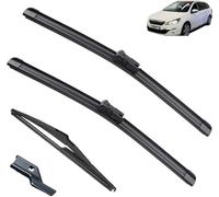 GuGuoZZ Juego de escobillas limpiaparabrisas para Peugeot 308SW T9 308 Estate 2014-2020 Parabrisas De Coche Escobillas Limpiaparabrisas Cepillo de Lluvia