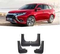 GuGuoZZ Set di 4 parafanghi per Auto per Mitsubishi Outlander PHEV 2021-2023, Senza necessità di forature parafanghi antispruzzo