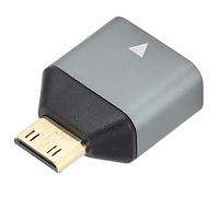 Gugxiom Adaptador de Interfaz Multimedia Mini HD Portátil de Aleación de Aluminio para Transferencia de Vídeo 4K HD, Plug and Play, 1 Unidad