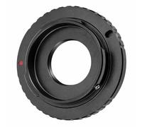 Gugxiom Adaptador de Montura de Lente para PentaxQ Secure Aluminio Build, Adaptador de Montura de Lente D para Conectar Lentes de Película con D para Adaptarse a Cámara PentaxQ