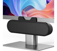 Gugxiom Altavoz de Computadora para PC de Escritorio, 10W de Alta Definición Altavoz con Cable USB Estéreo con Montaje de Abrazadera de Control de Volumen para el Monitor o el