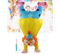 Gugxiom Disfraz De Payaso Inflable, Divertido Traje De Día Festivo, Disfraces De Halloween Y Navidad, Traje De Cuerpo Entero Inflable para Hombres Y Mujeres, Disfraces De Pascua Feliz